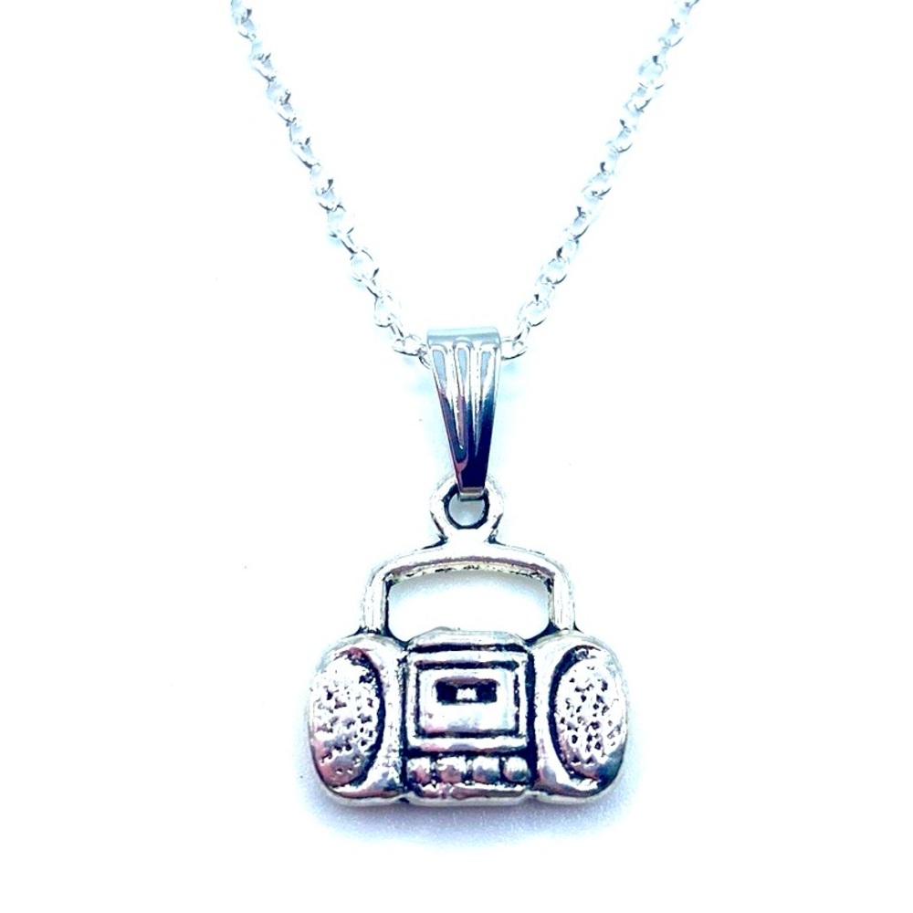 Radio Boombox Necklace